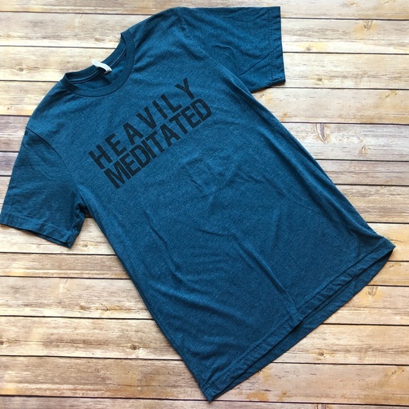 Bella Canvas Other - Heavily Meditated Mens T Shirt Size M